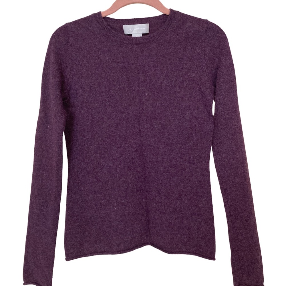 PLY CASHMERE Crewneck Cashmere Sweater